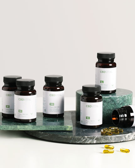 9 mg de CBD activ&eacute; par capsule