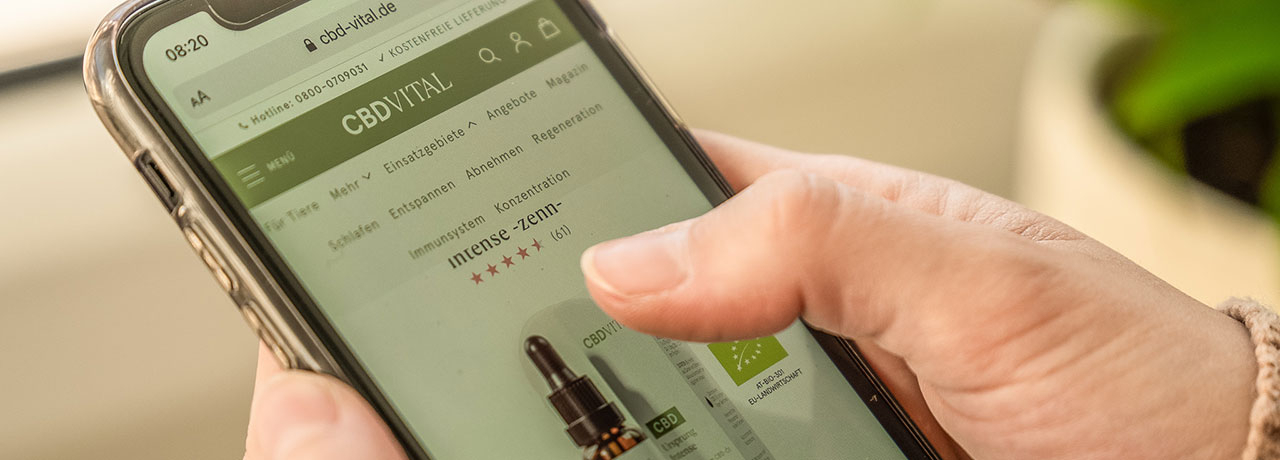 Shopping en ligne s&eacute;curis&eacute; : CBD VITAL brille avec des notes &eacute;lev&eacute;es sur Trusted Shops